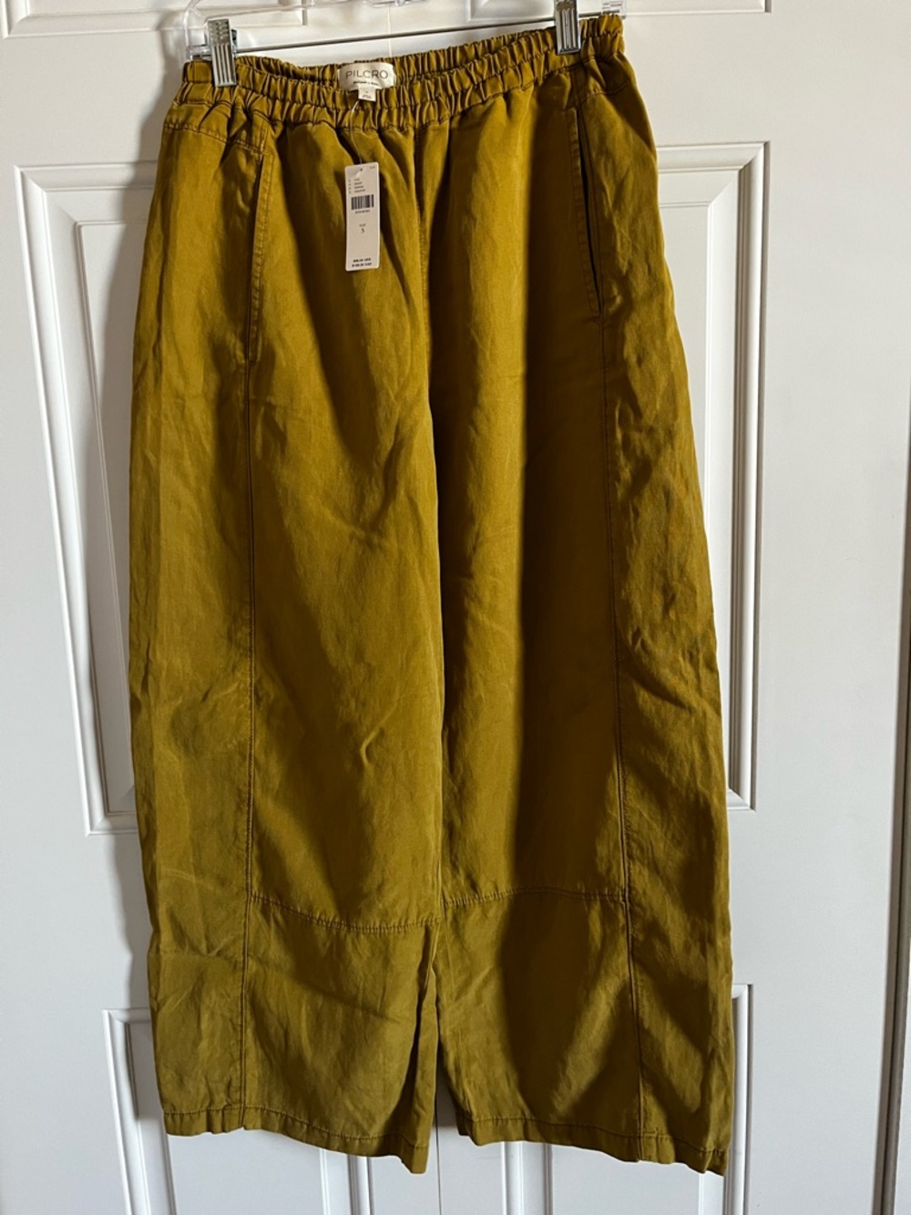 Anthropologie Pilcro Izzie linen barrel pants NWT